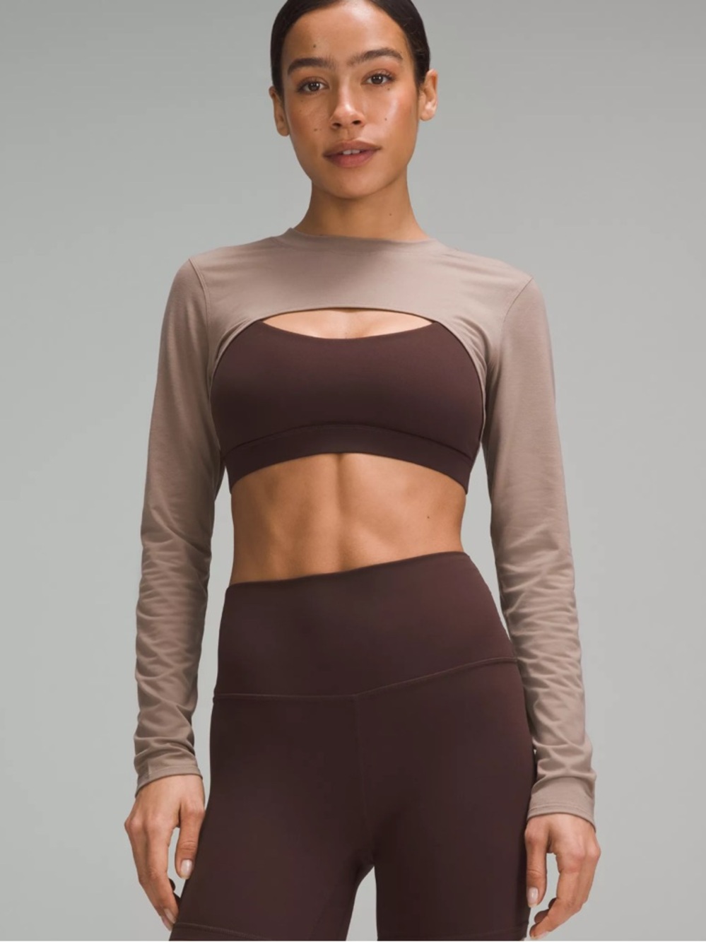 LULULEMON LONGSLEEVE CREWNECK SHRUG BNWOT